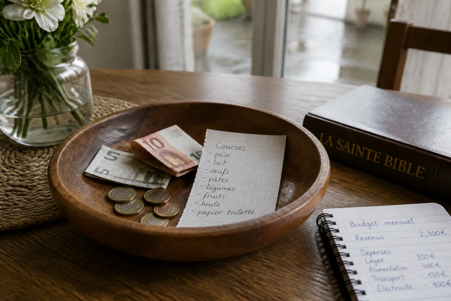 Budget familial chrétien : plan pour aligner finances et foi