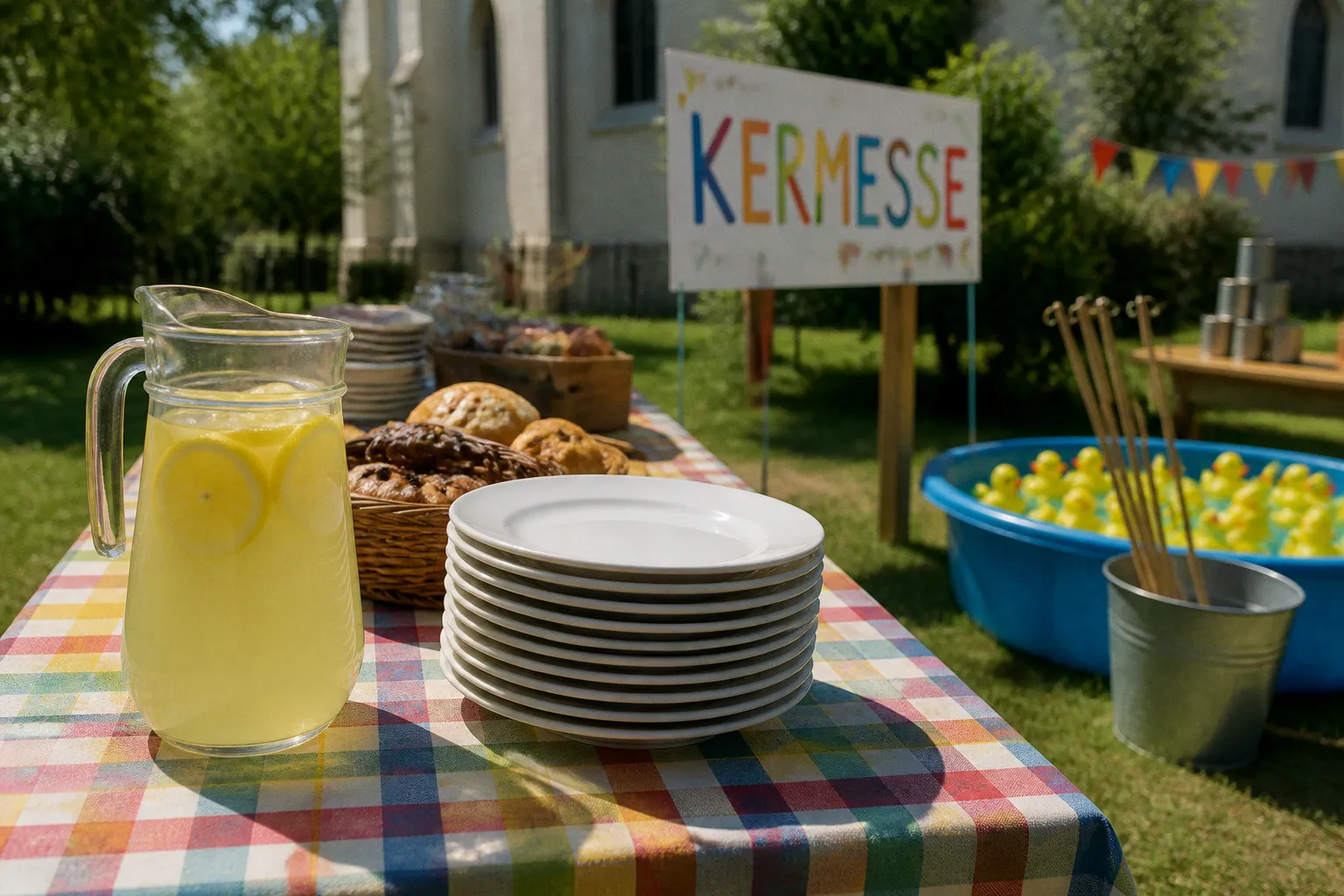 Kermesse d'église évangélique : plan de fête familiale