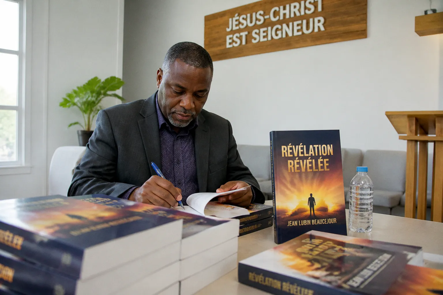 Le pasteur Jean Lubin Beaucejour éclaire les prophéties bibliques dans son nouvel ouvrage