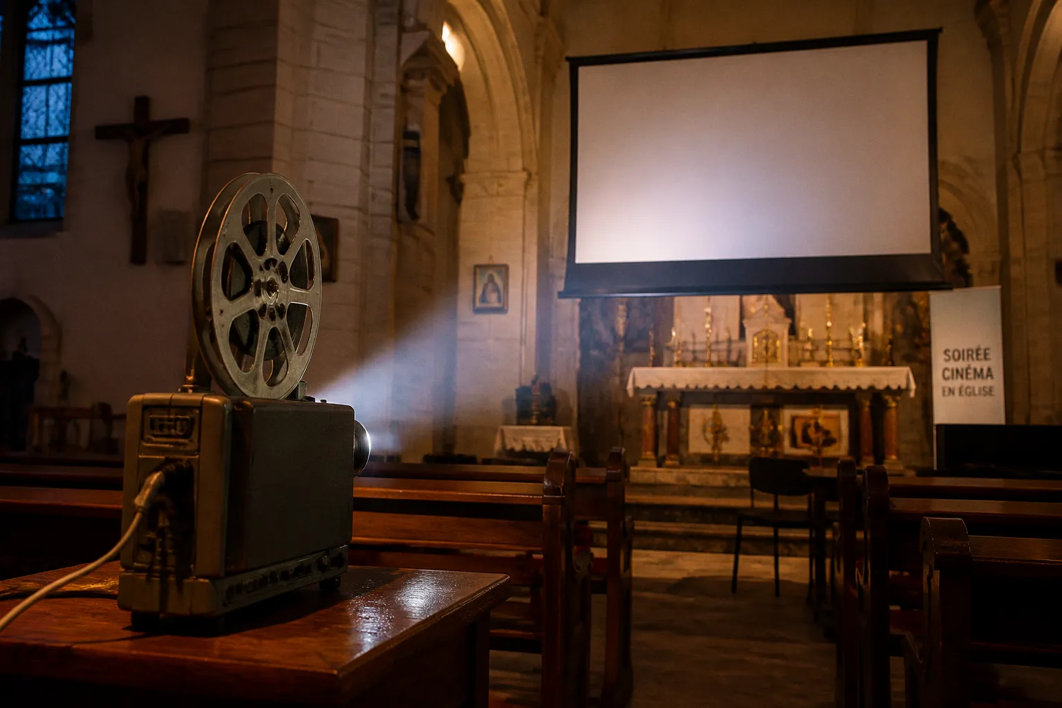 Soirée cinéma en église : organisation simple en 3 étapes