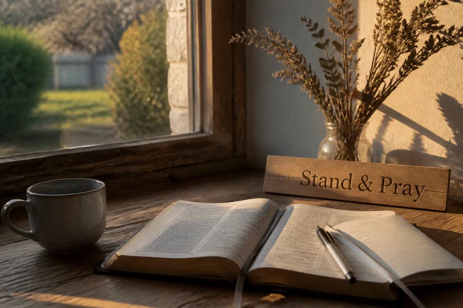 Stand & Pray : 43e jour pour ancrer votre vie de prière dans la persévérance